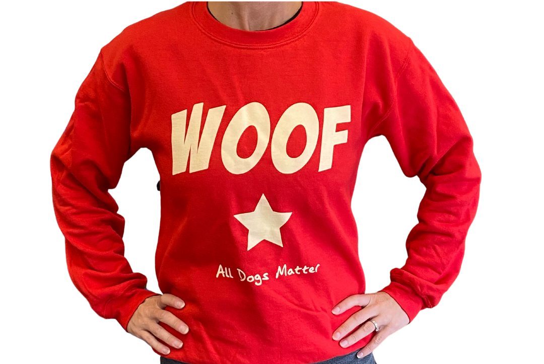 WOOF Sweatshirt – Red