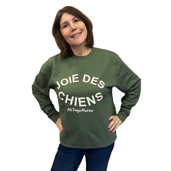 Joie Des Chien Sweatshirt - Olive Green