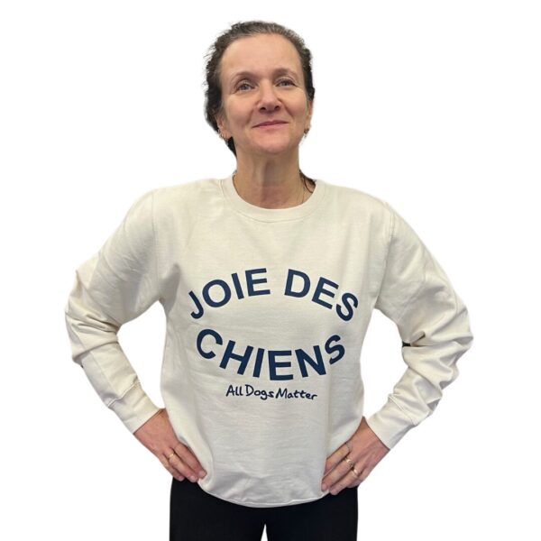 Joie Des Chien Sweatshirt - Cream - Image 3