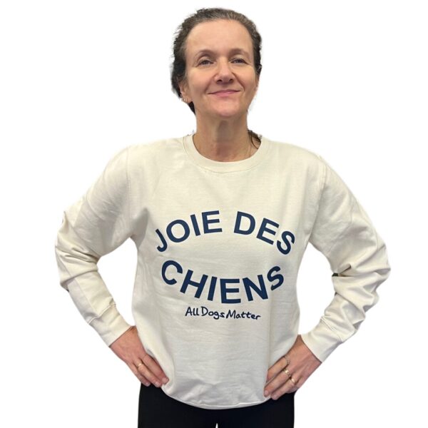 Joie Des Chien Sweatshirt - Cream