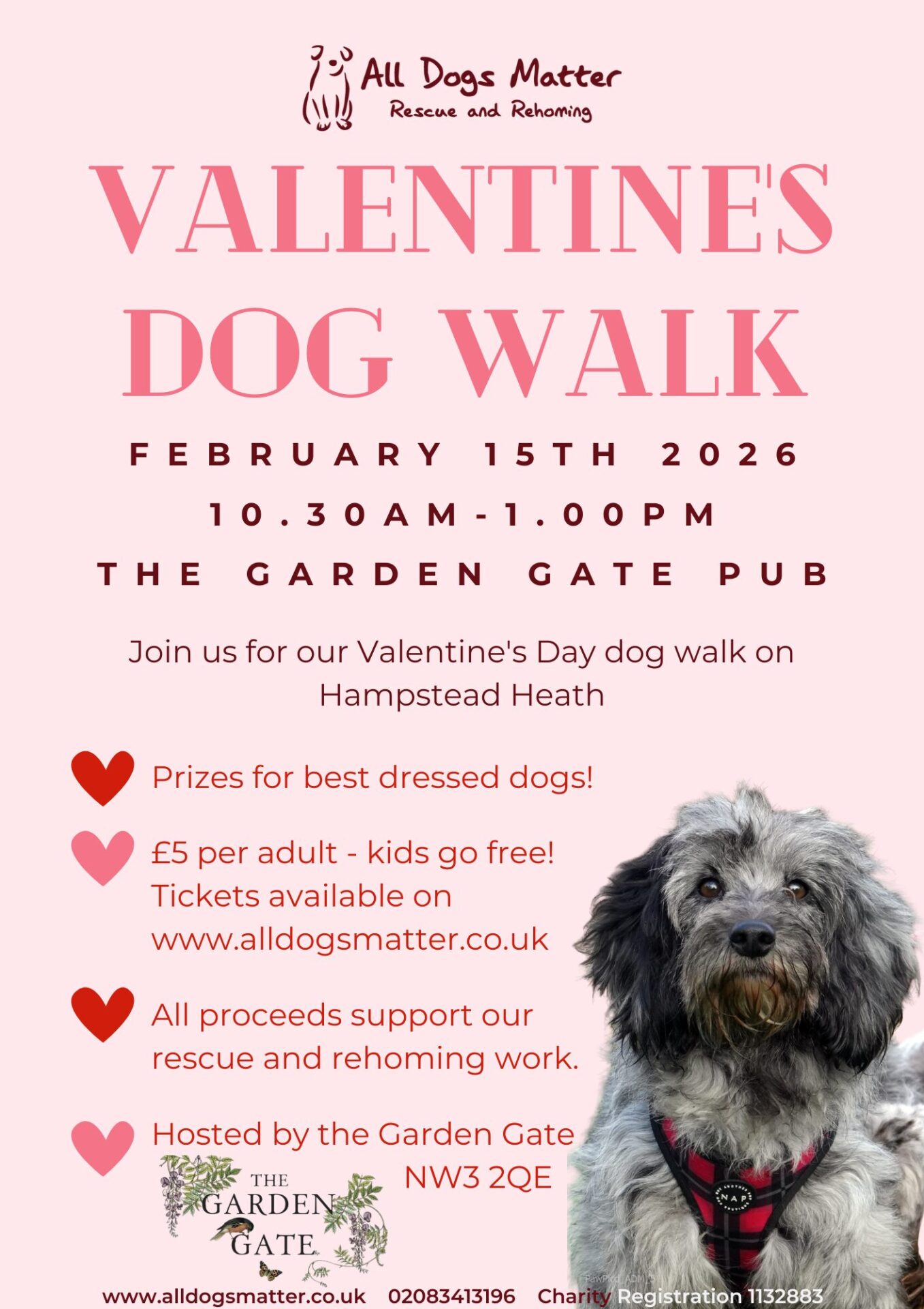 Valentine’s Dog Walk 2026