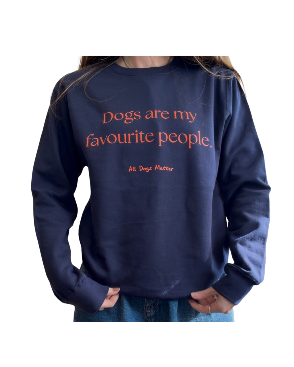 Favourite People Sweatshirt Navy