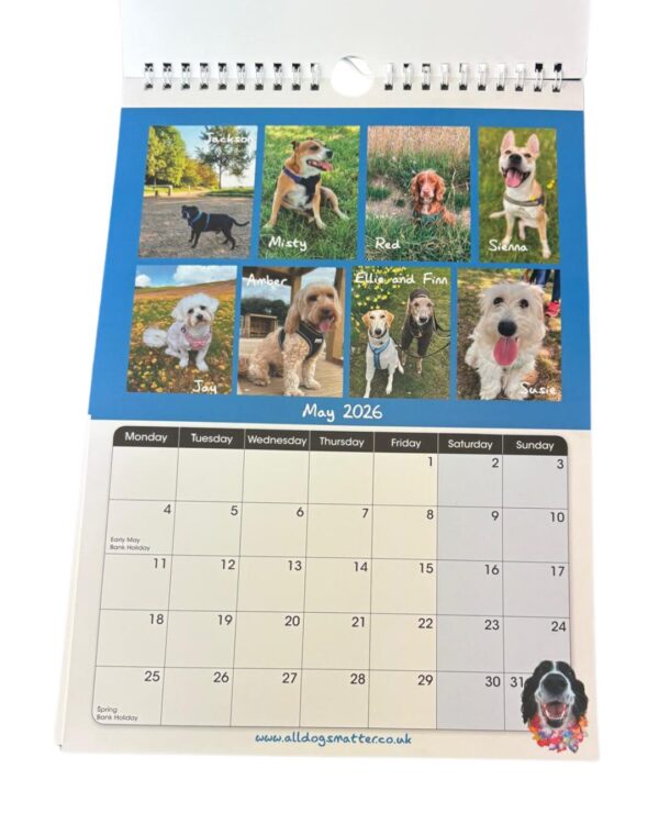 All Dogs Matter 2026 Calendar - Image 4