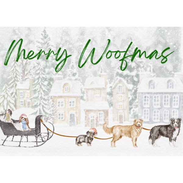 Christmas Cards - Merry Woofmas