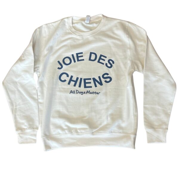 Joie Des Chien Sweatshirt - Cream - Image 2