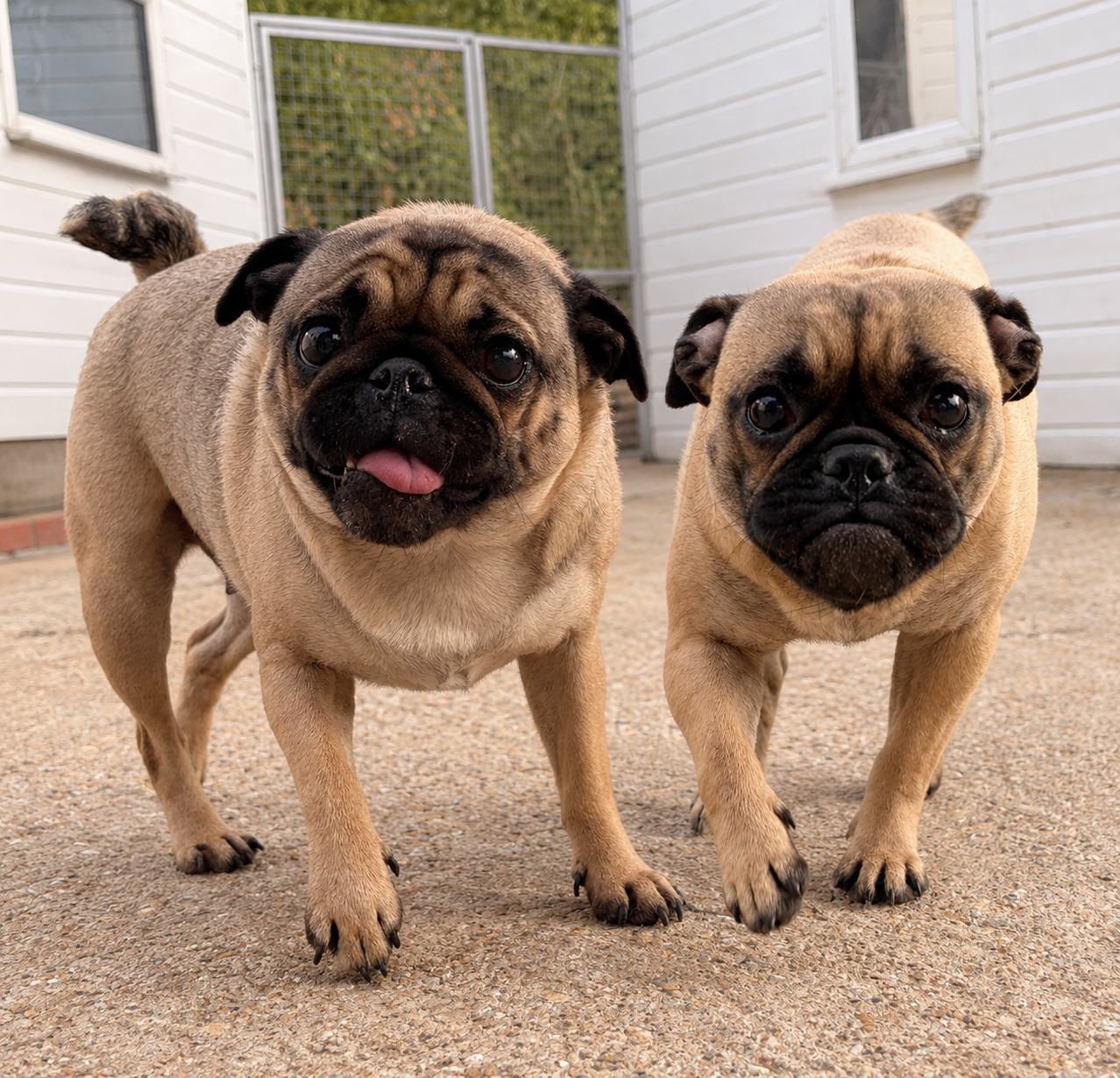 Rhubarb And Custard, a 2 years old female French Bulldog X Pug available for adoption from All Dogs Matter in Greater London