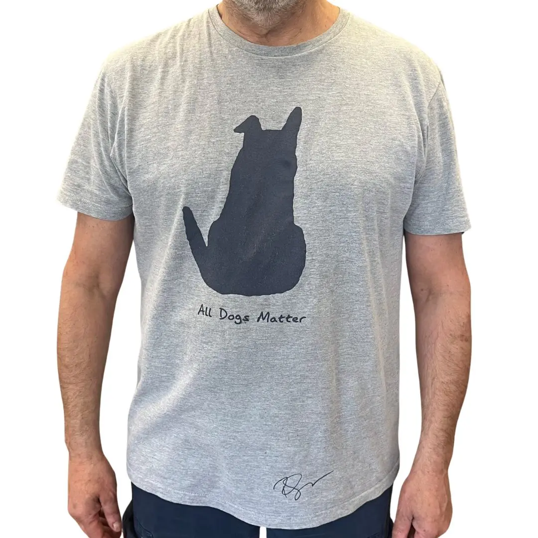 Ricky Gervais Designed T Shirt All Dogs Matter