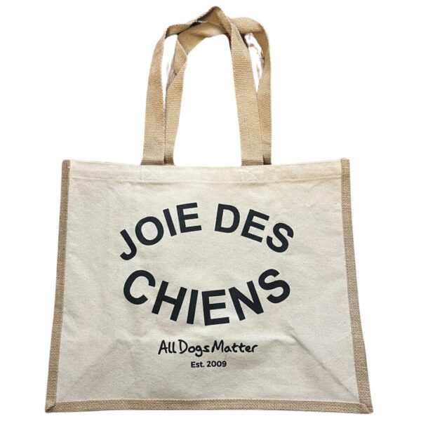 Joie Des Chiens canvas bag - available in 2 new colours - Image 2