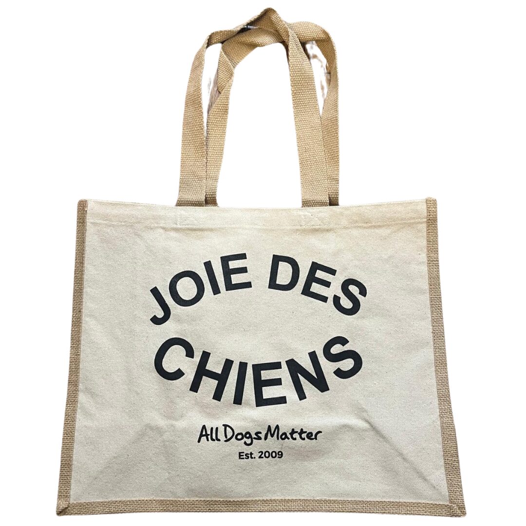 Joie Des Chiens canvas bag – available in 2 new colours