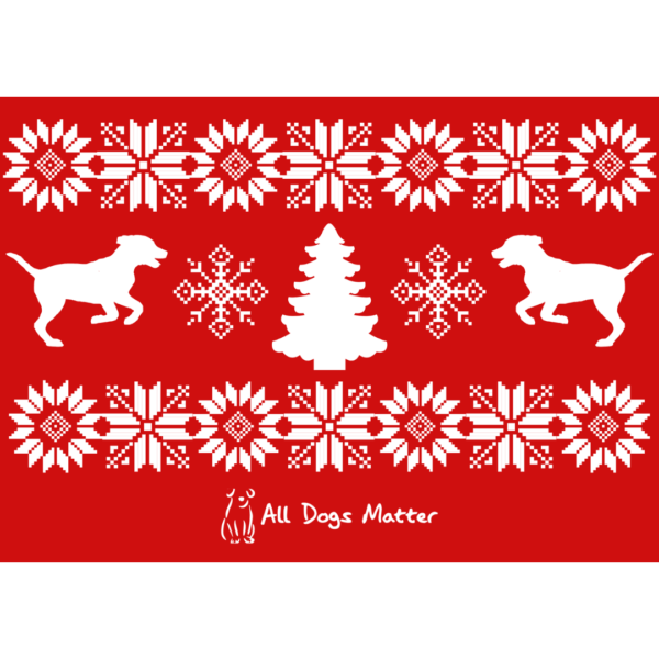Christmas Sweatshirt - Red - Image 2