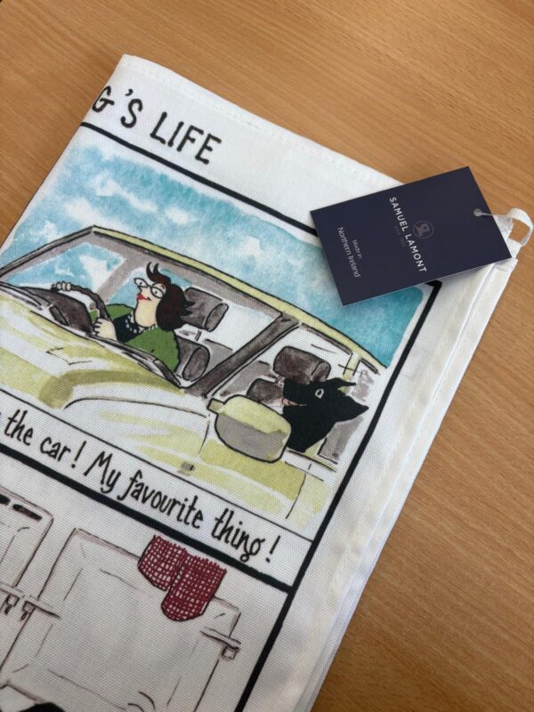 It's a Dog's Life Tea Towel - Image 2