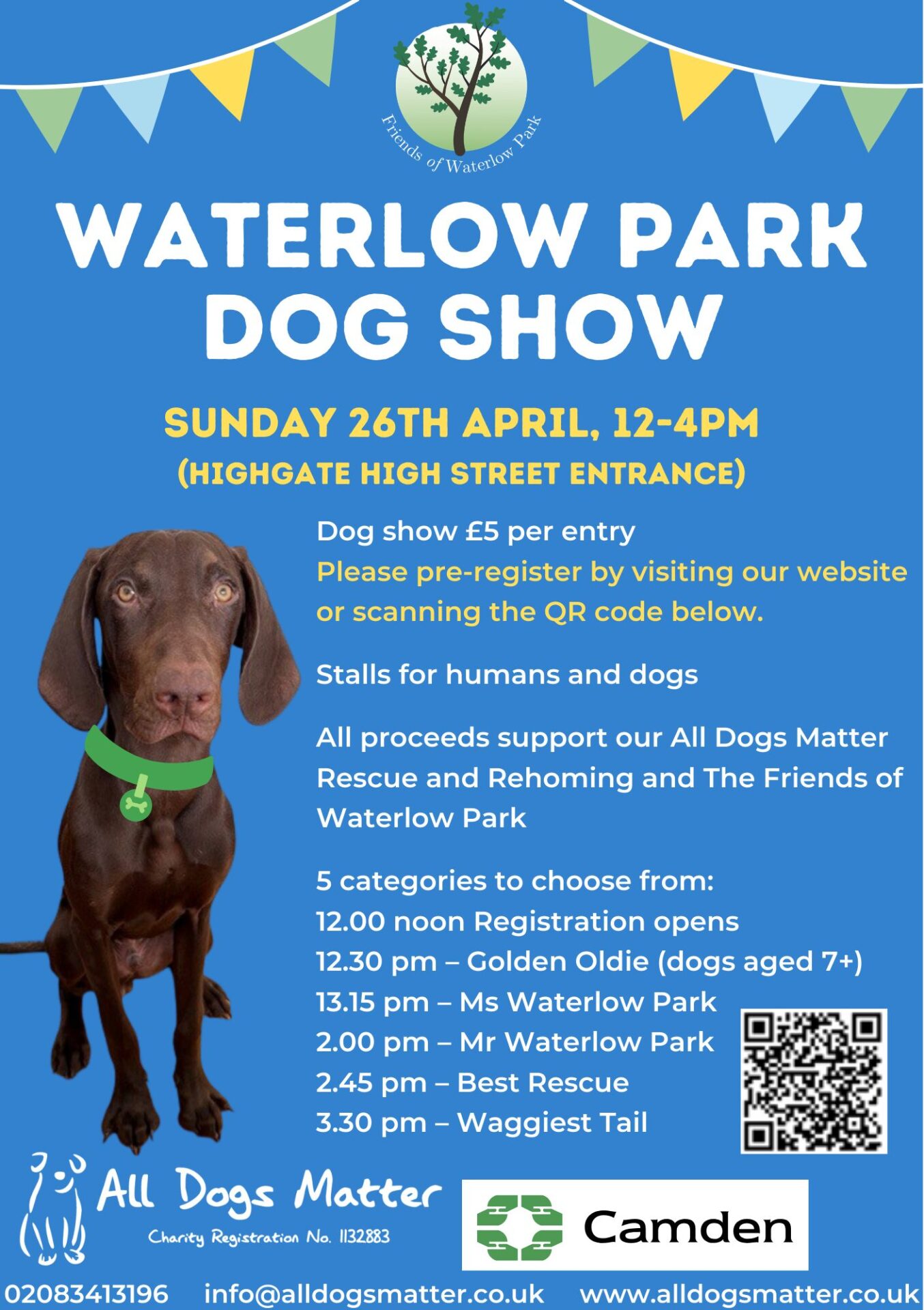 Waterlow Park Dog Show Entry